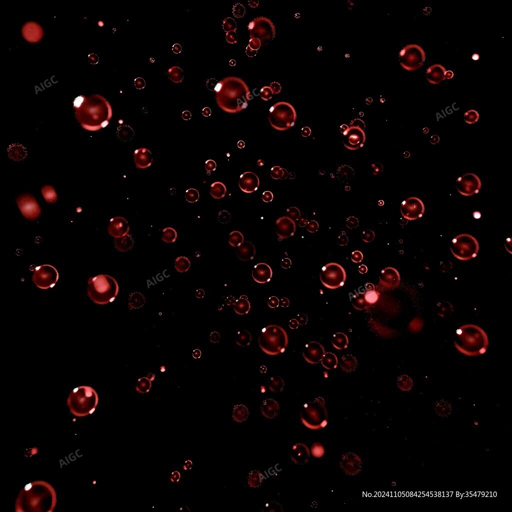 紅色光暈紅色光斑
