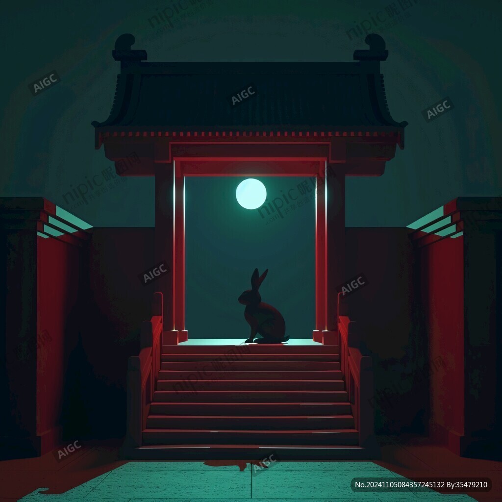 中秋玉兔門