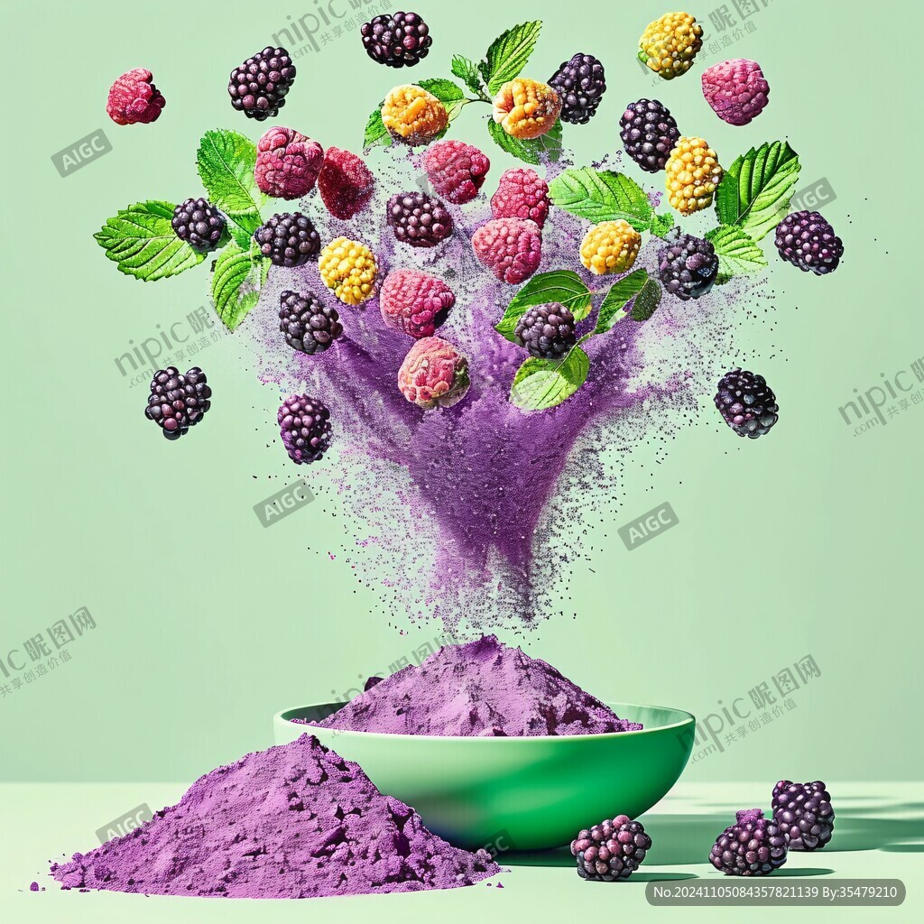 桑葚粉包裝設(shè)計