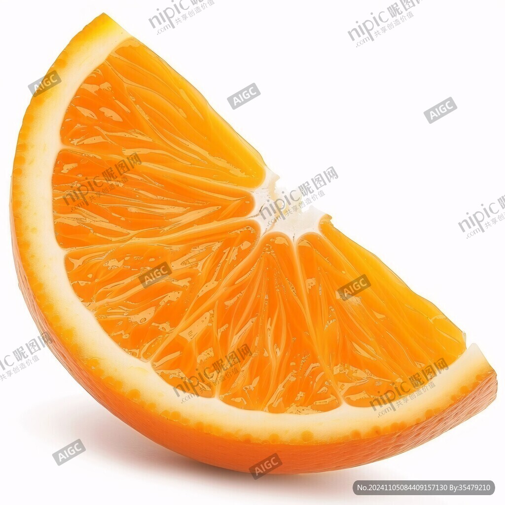高清桔子切面