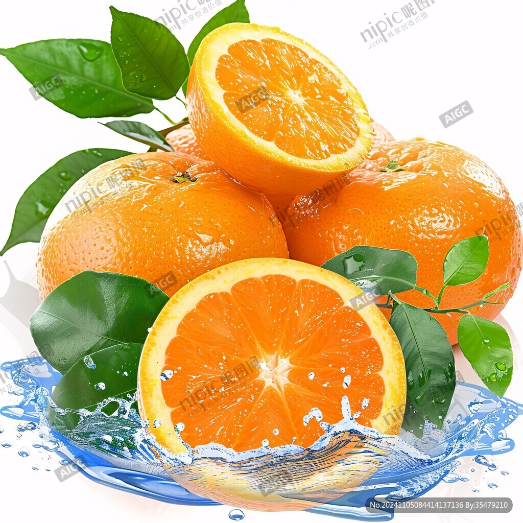 夏橙白底主圖