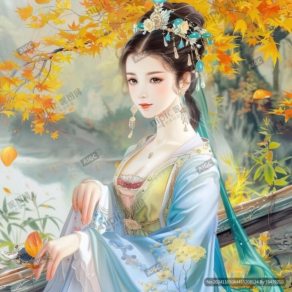 古言封面美女