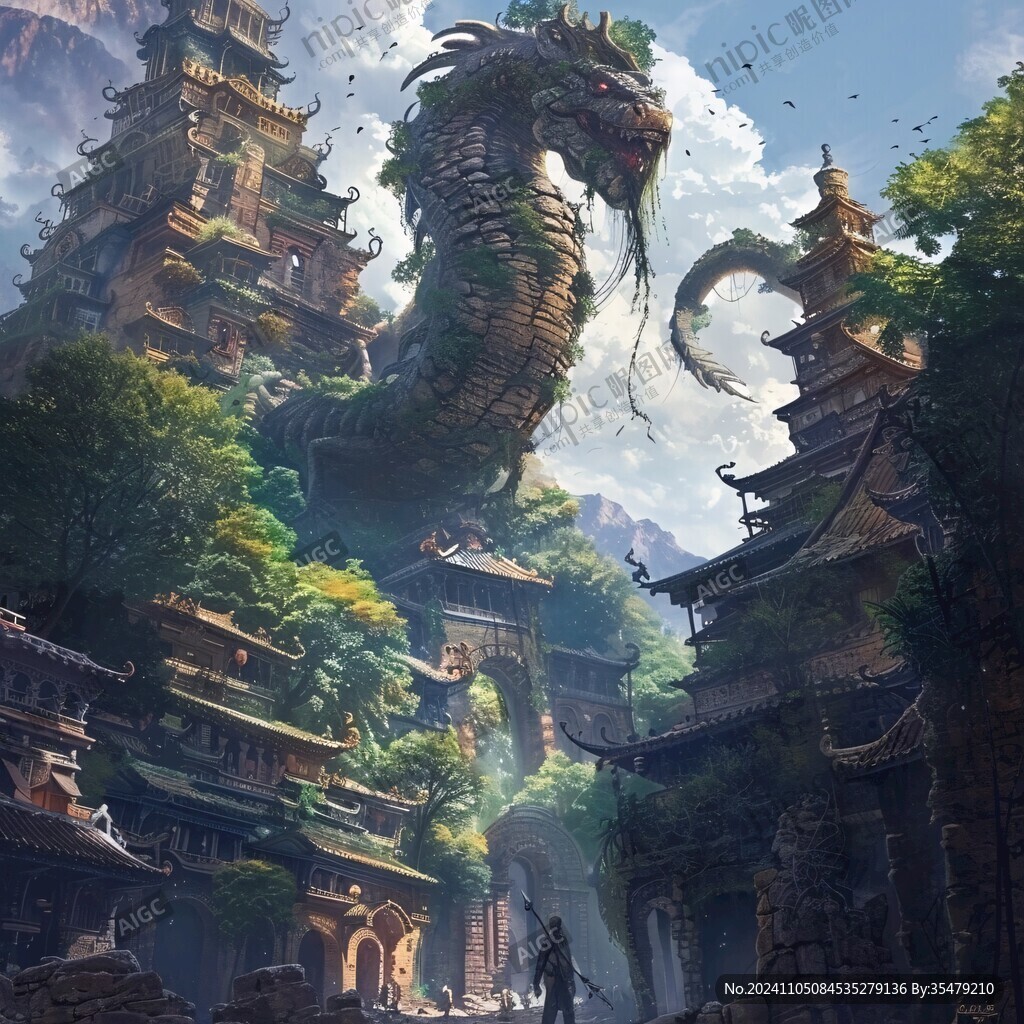 大殿飛龍