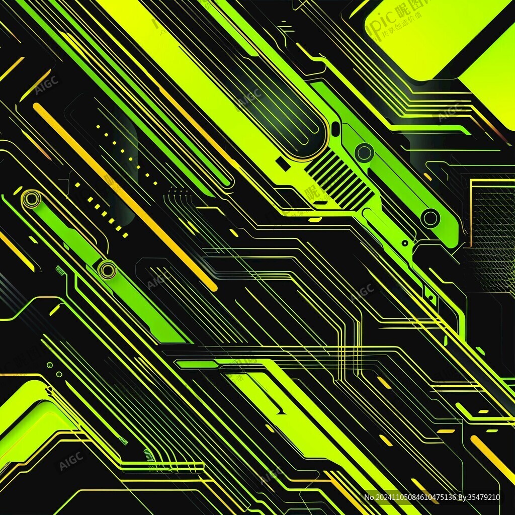 電子科技底紋