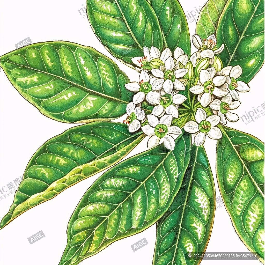 青花椒插畫