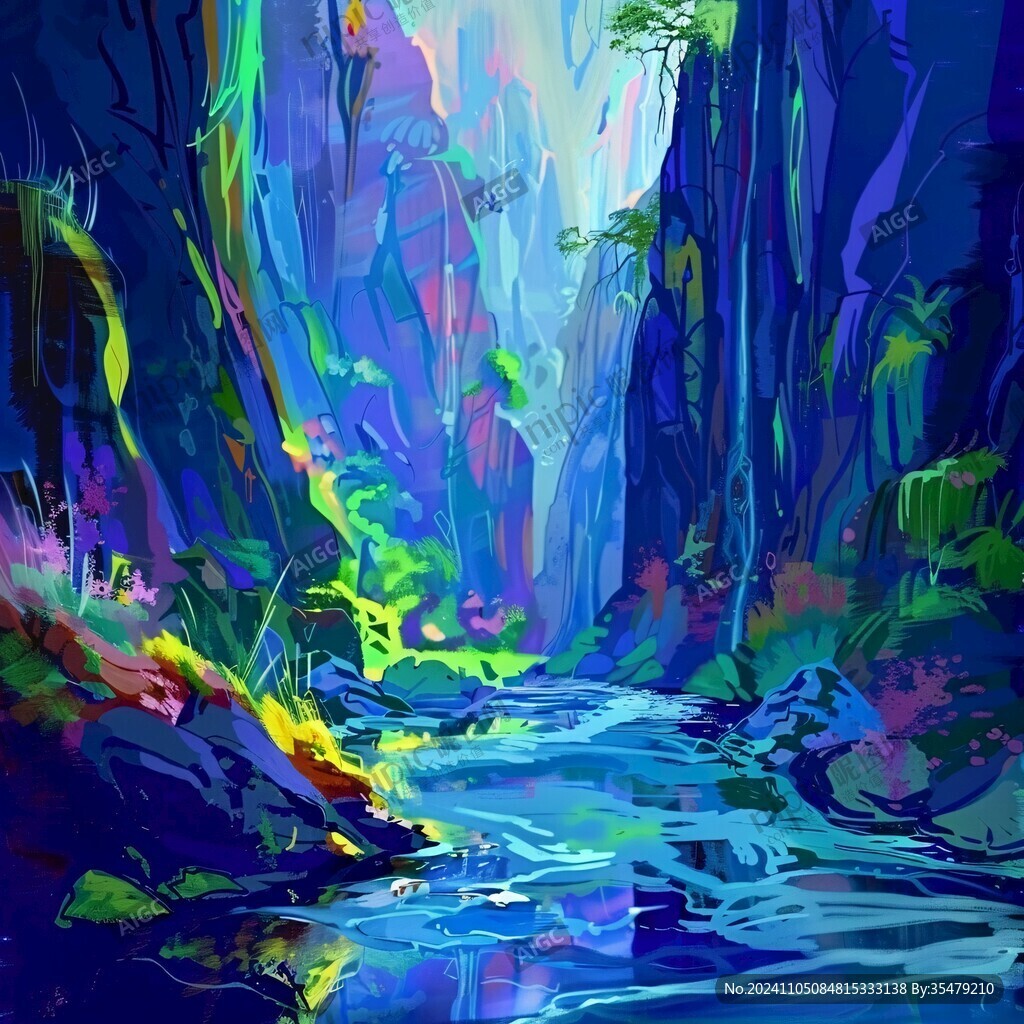 幻彩藝術(shù)山水風(fēng)景