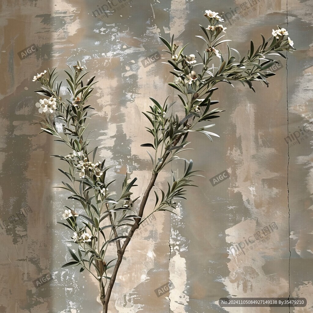 桂花壁畫