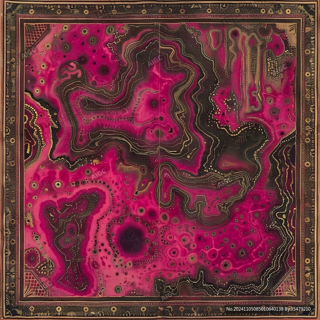 粉色奇幻結構