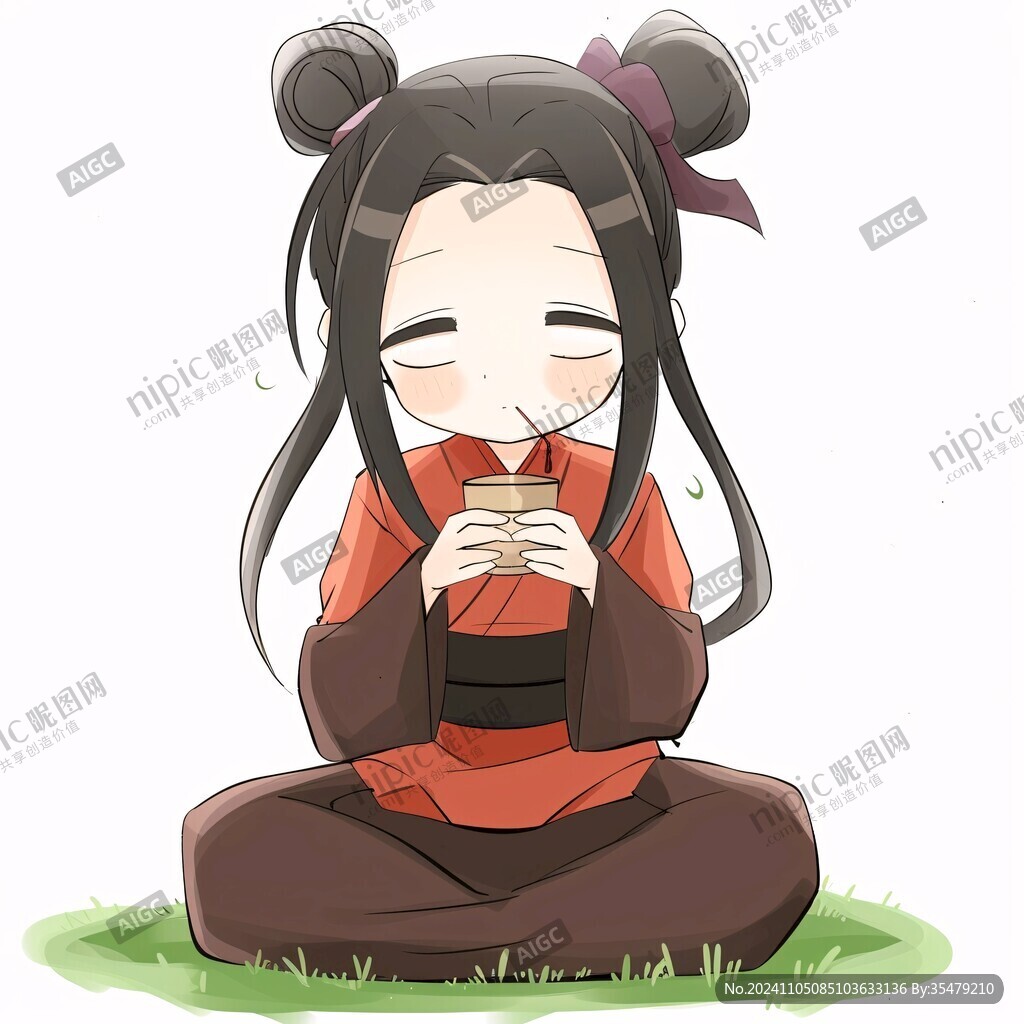 q版書童