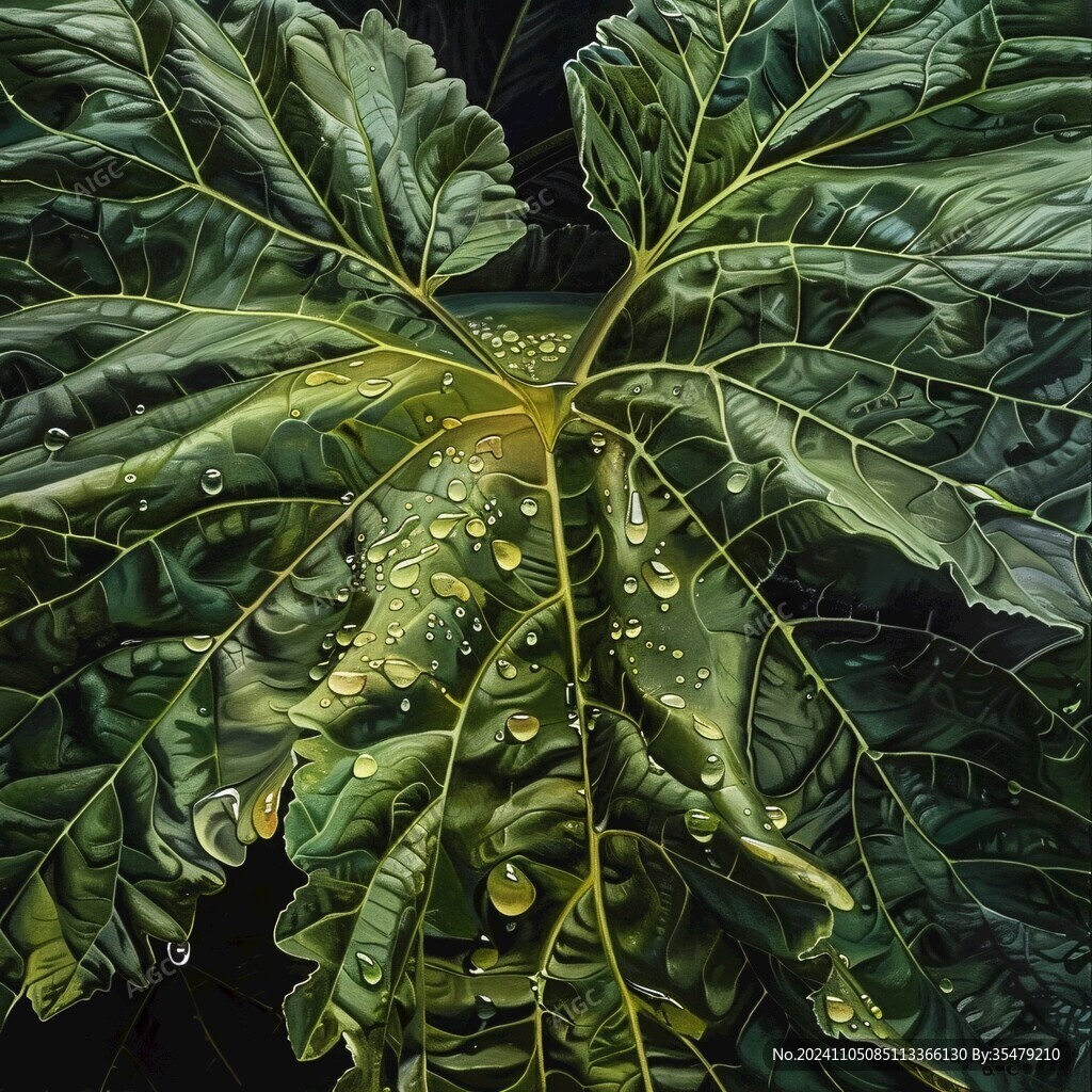 油畫芭蕉樹