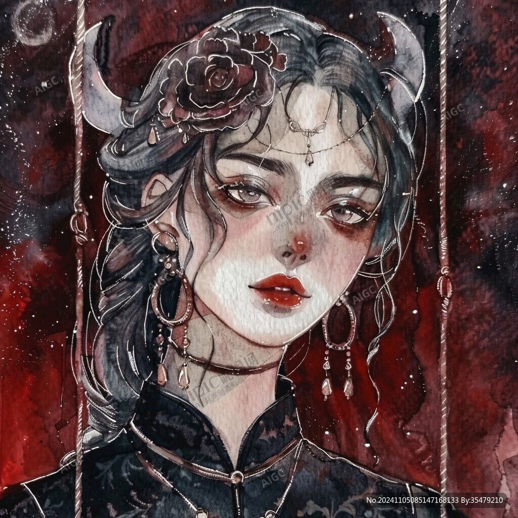 水彩風(fēng)頭像