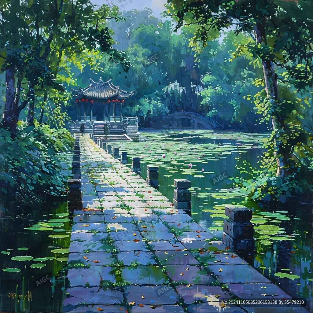 靜思園水彩