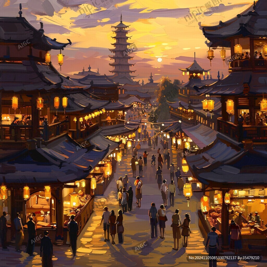 橫店插畫(huà)