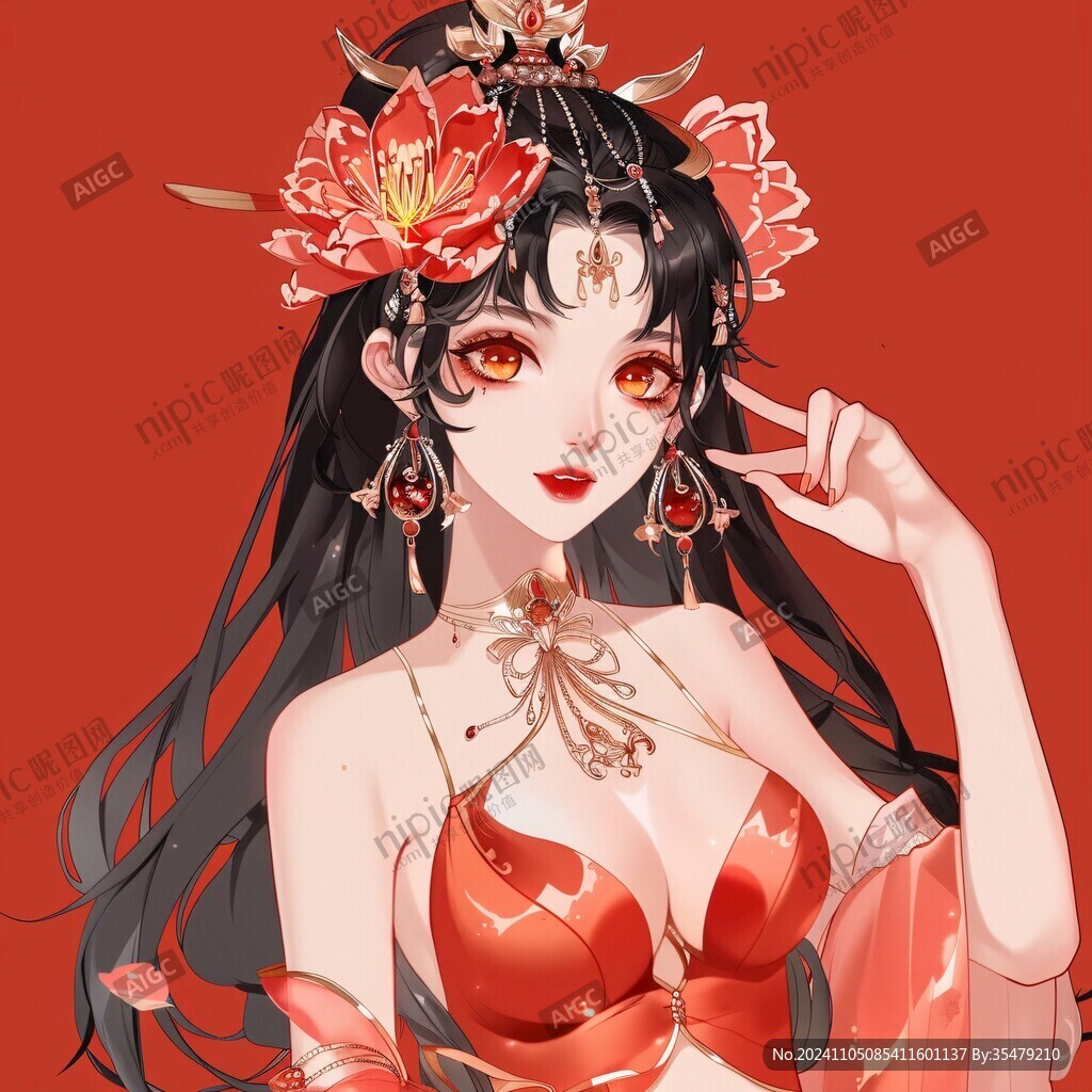 國潮風花旦