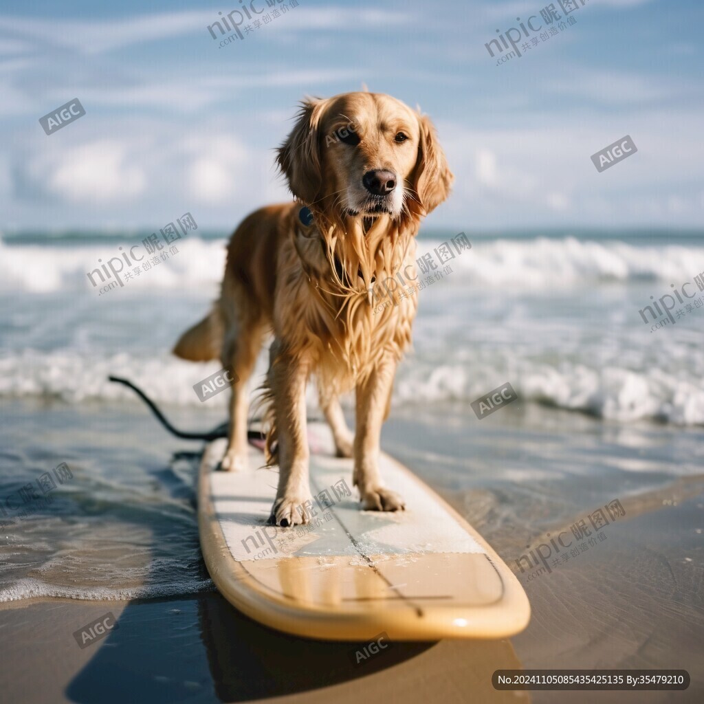 狗狗與海