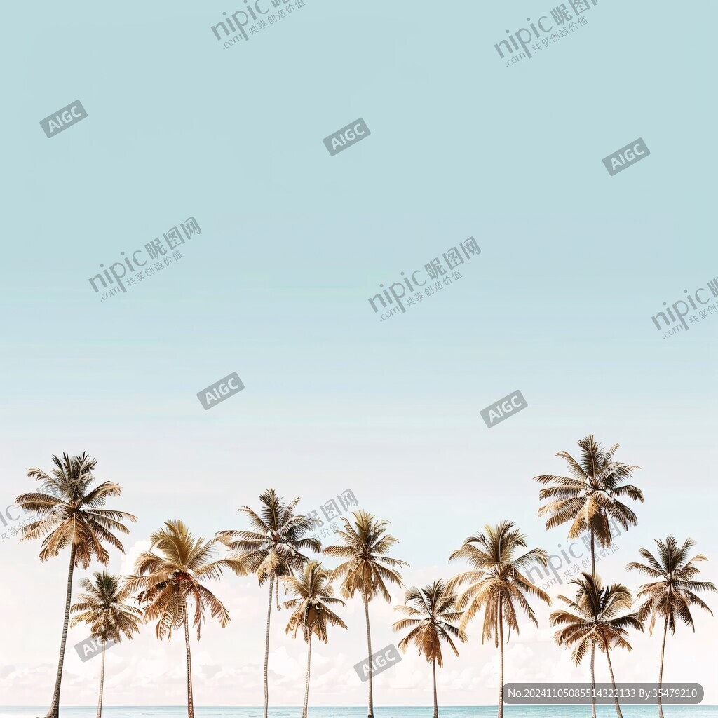 海邊椰子樹海邊椰樹