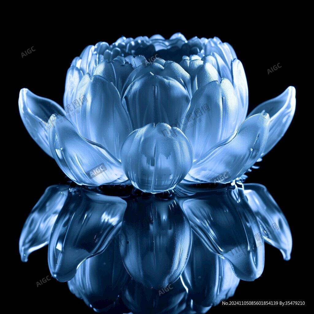 水晶荷花
