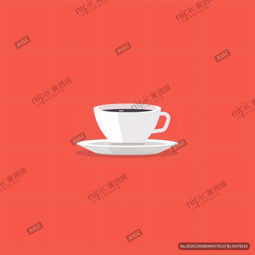 茶杯圖標設計