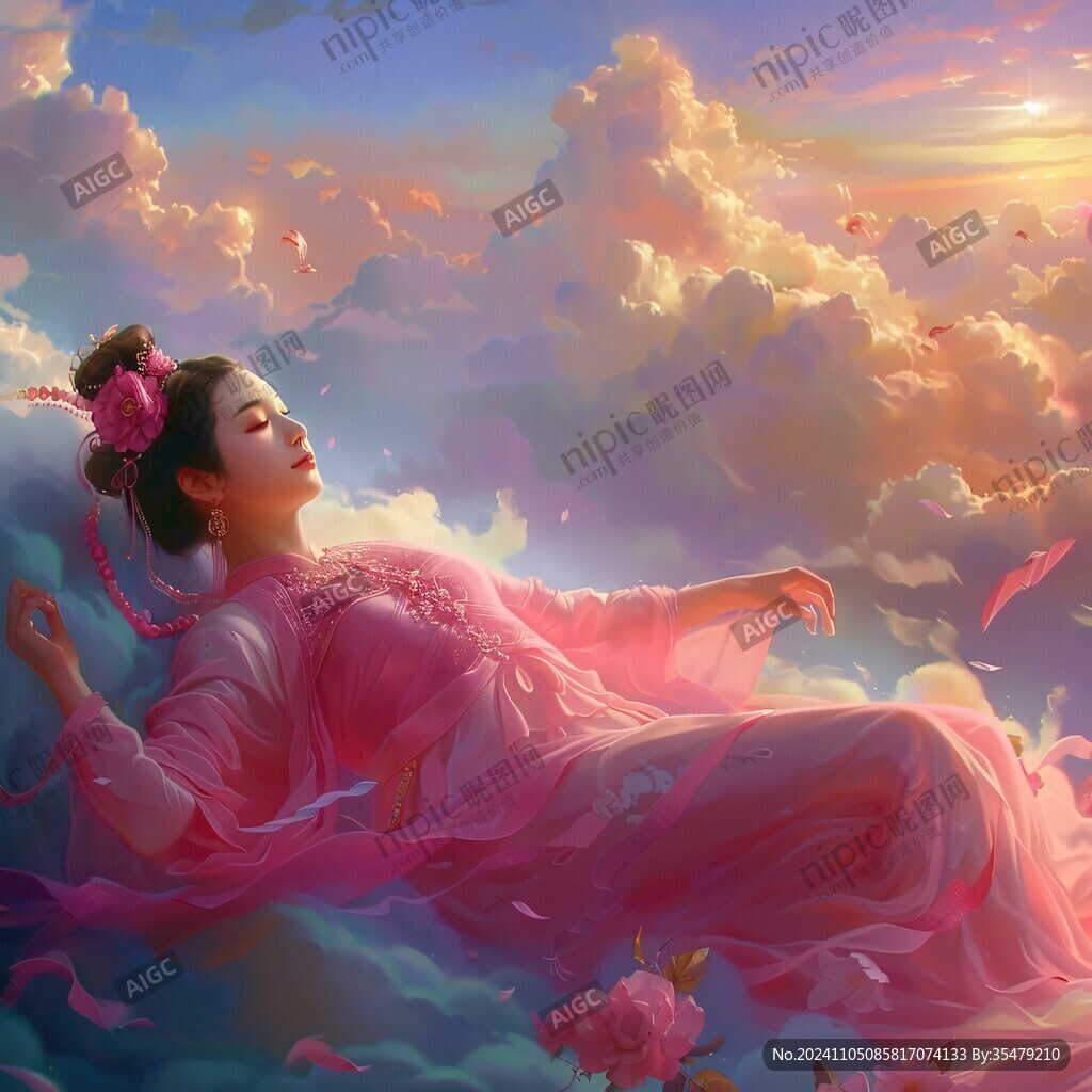唯美嫦娥神女