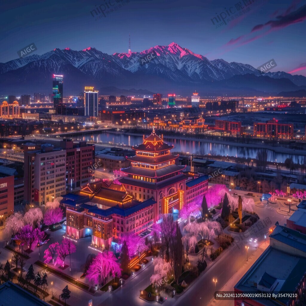 伊犁夜景