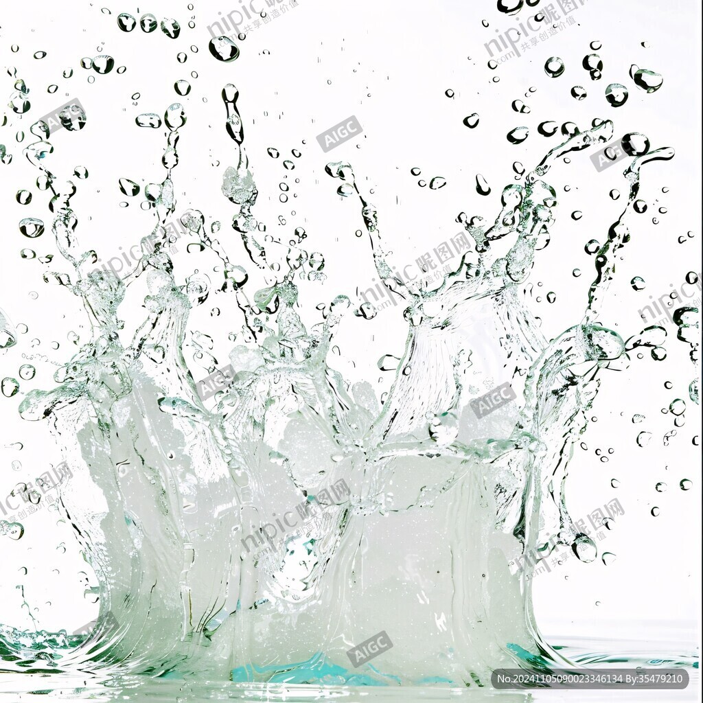 水花模板下載
