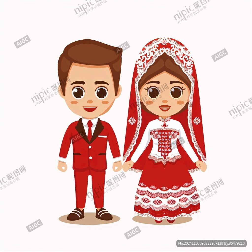 q版婚慶人物