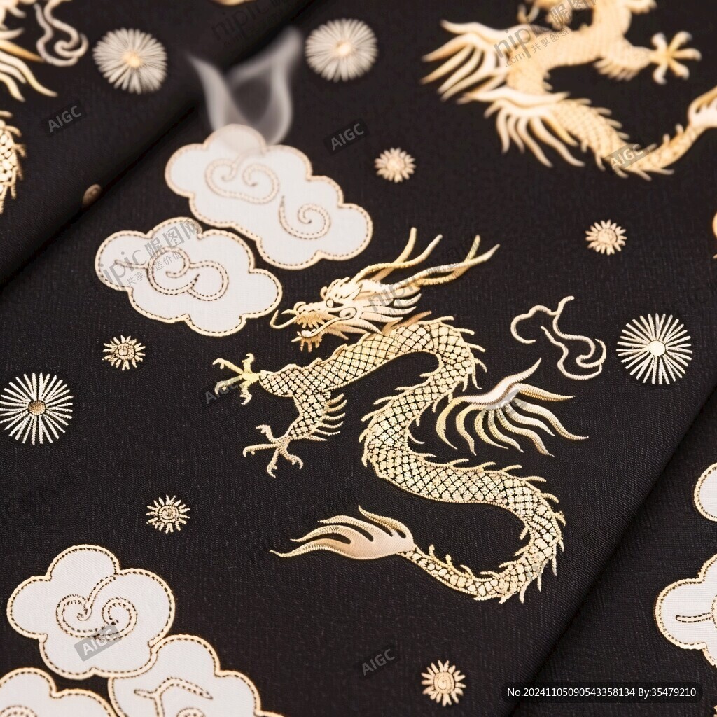 藏龍燙金