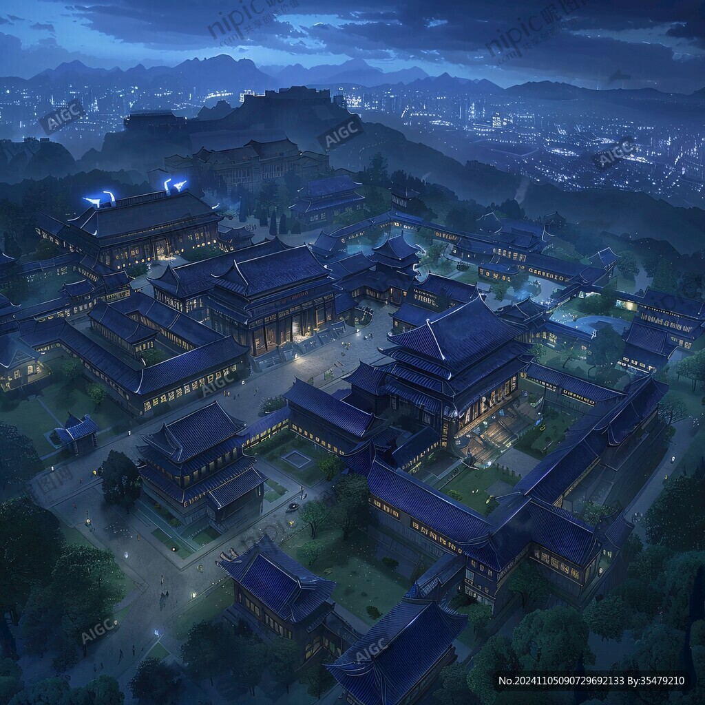 大明宮插畫