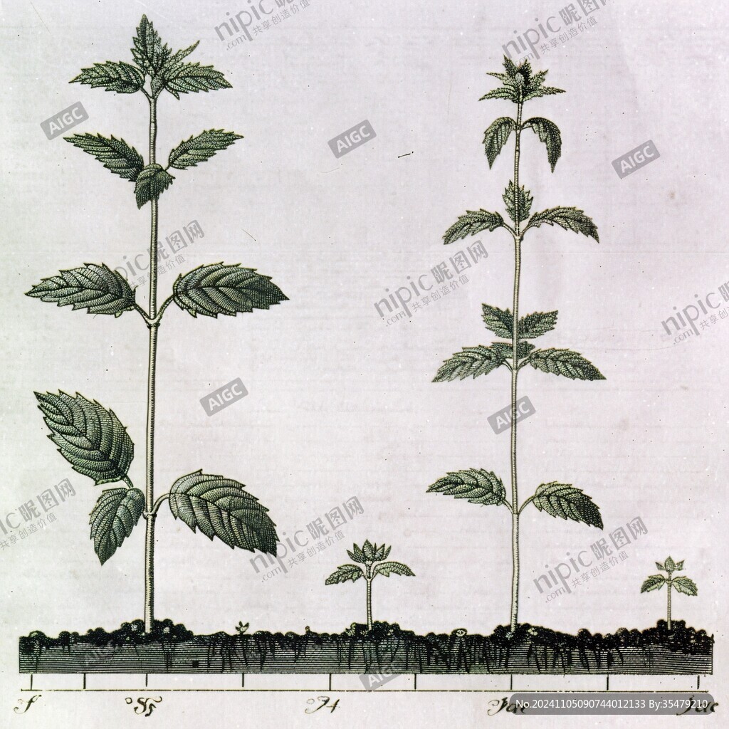 植物生長解剖圖