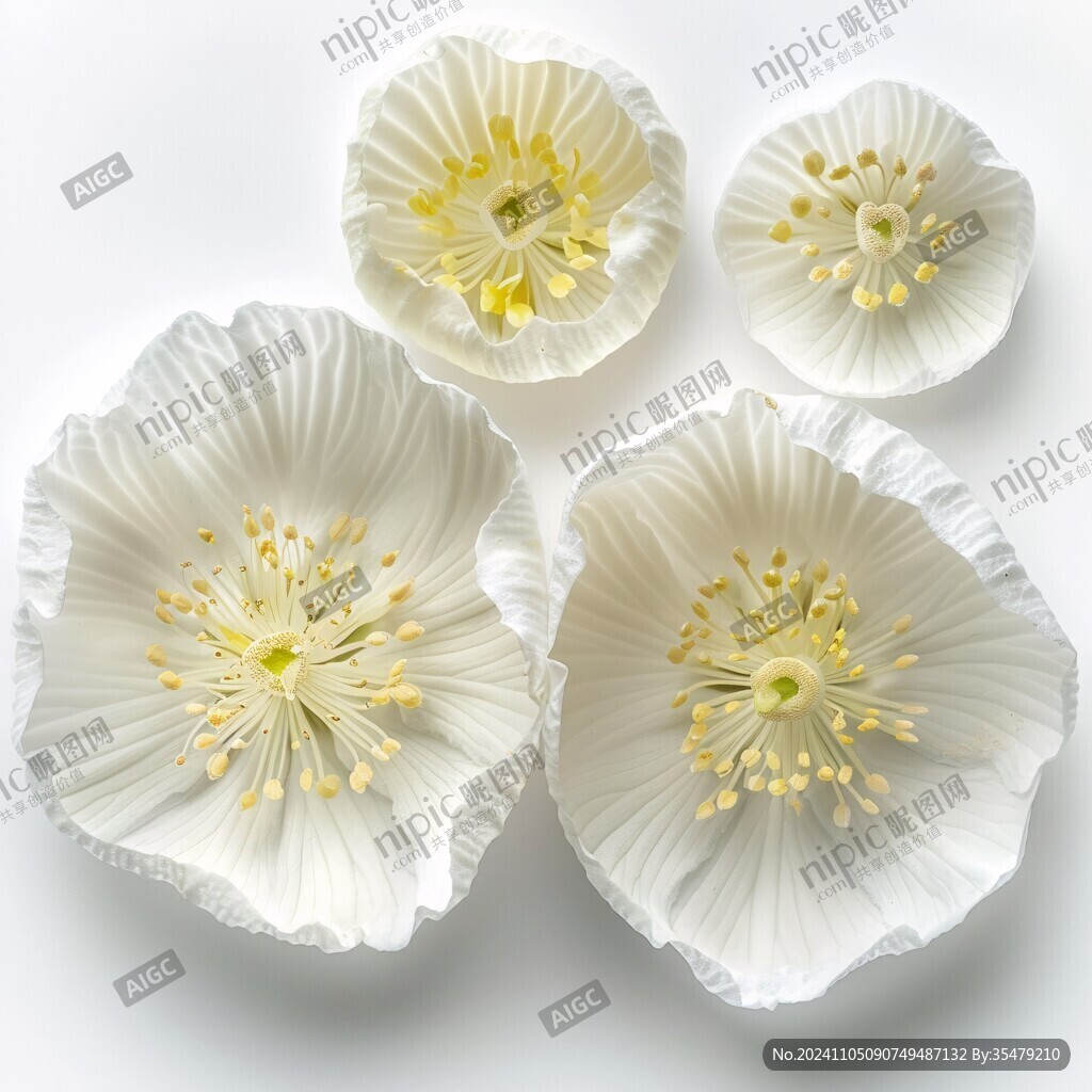 描金樹脂花