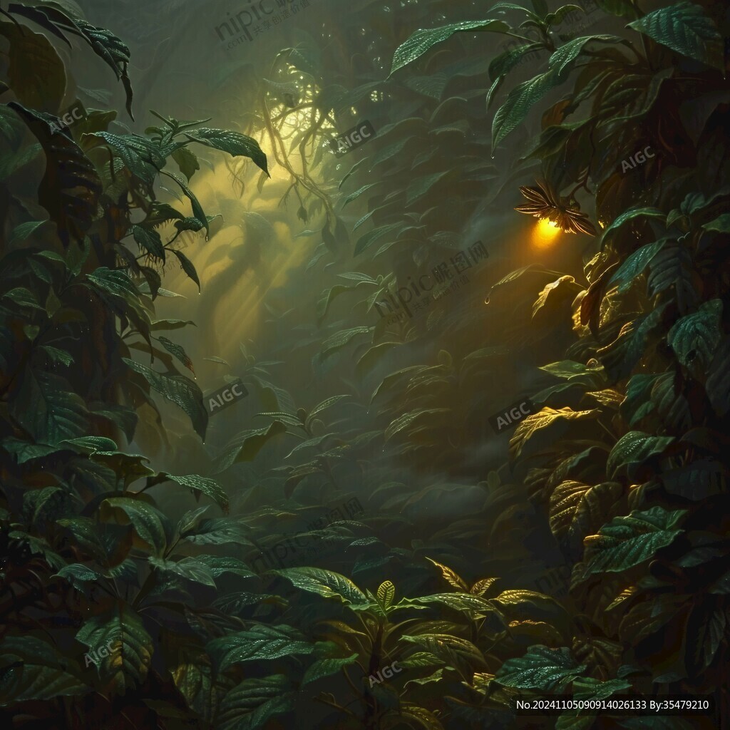 雨林插畫