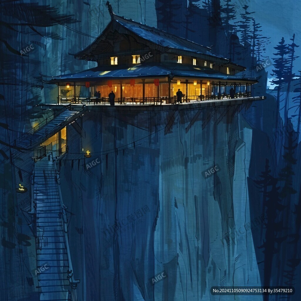 懸崖上的賓館