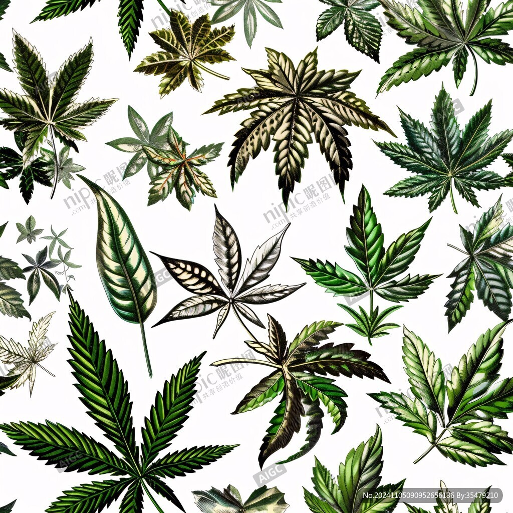 收集麻葉