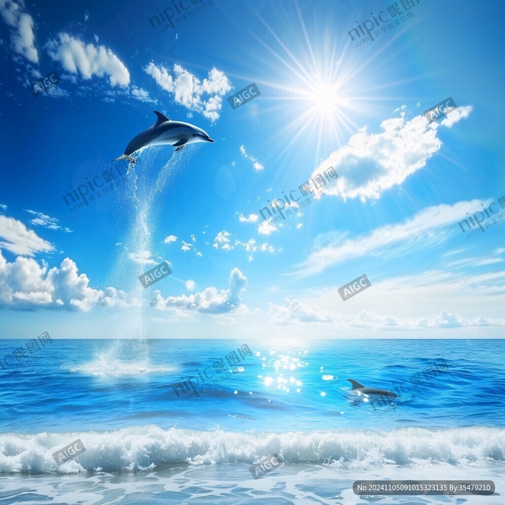 海洋海豚鯨魚