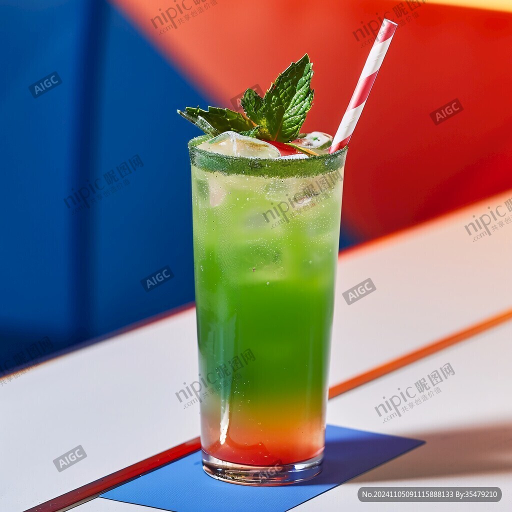棚拍飲品彩色飲品