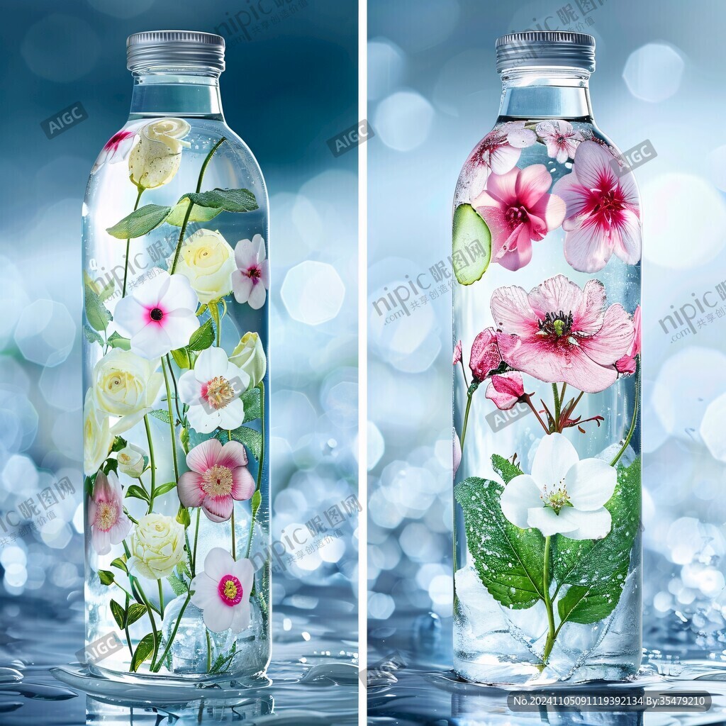 花茶飲料瓶貼設(shè)計(jì)