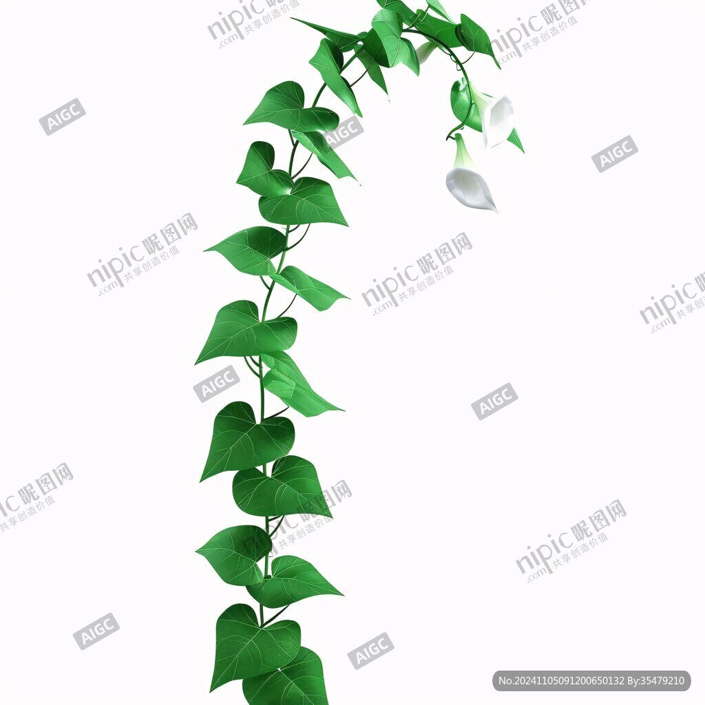 手繪綠蘿藤條
