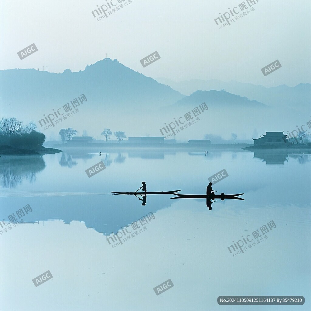 晨捕遠(yuǎn)山