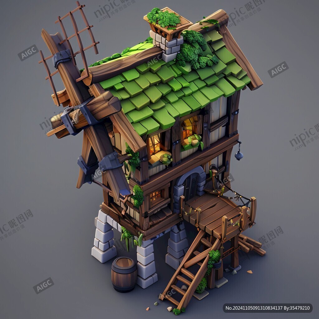 單體建筑制作