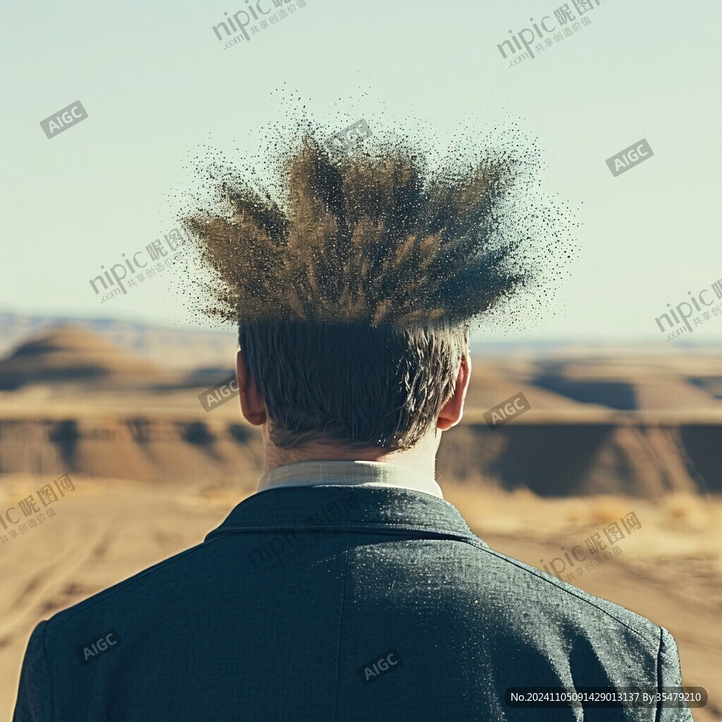 只有一個人的頭發(fā)