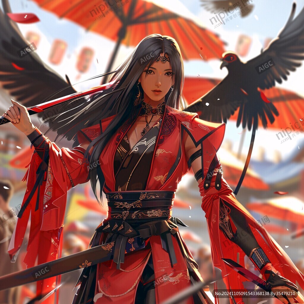 曙紅朱雀