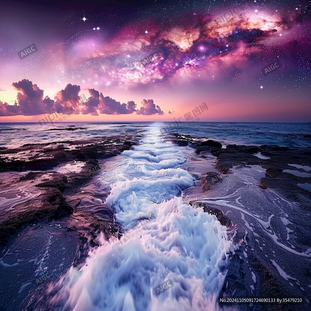 夢(mèng)幻星空浪