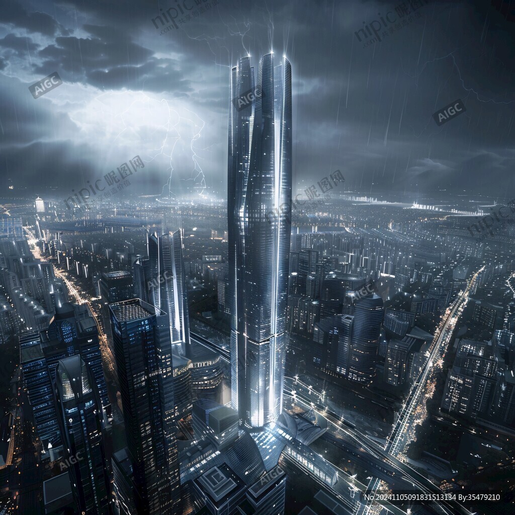 科技風(fēng)智慧建筑