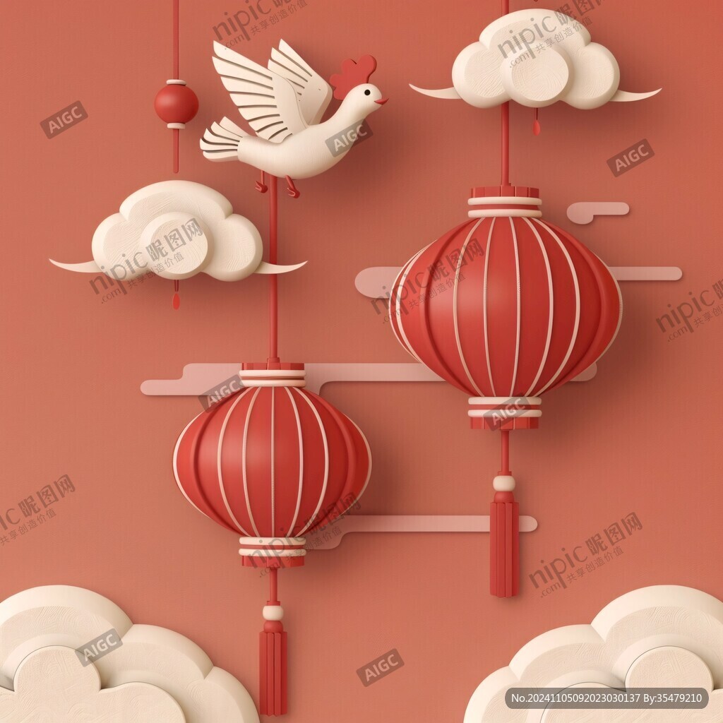 春節3d設計