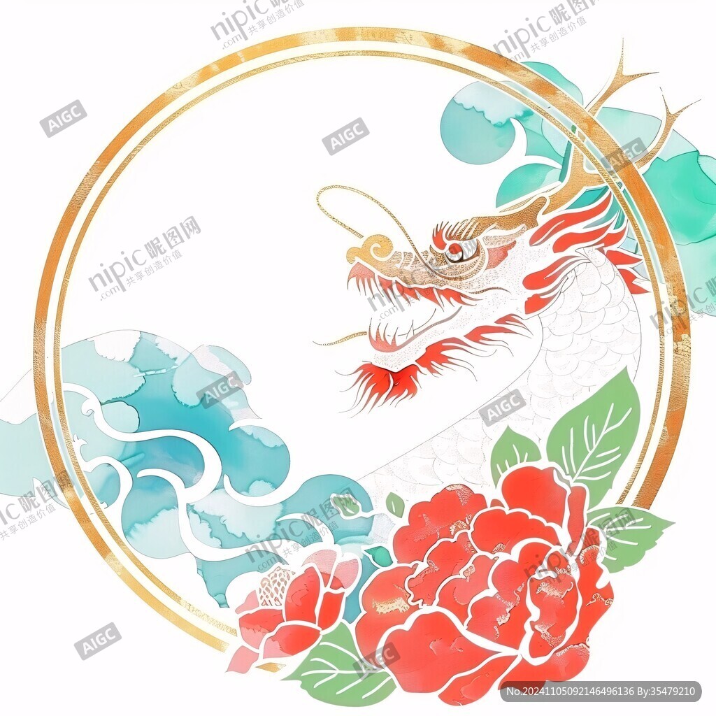 中式龍抬頭
