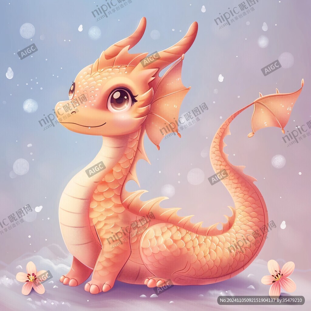原創(chuàng)卡通小龍