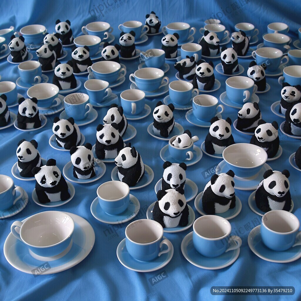 熊貓茶館藝術設計