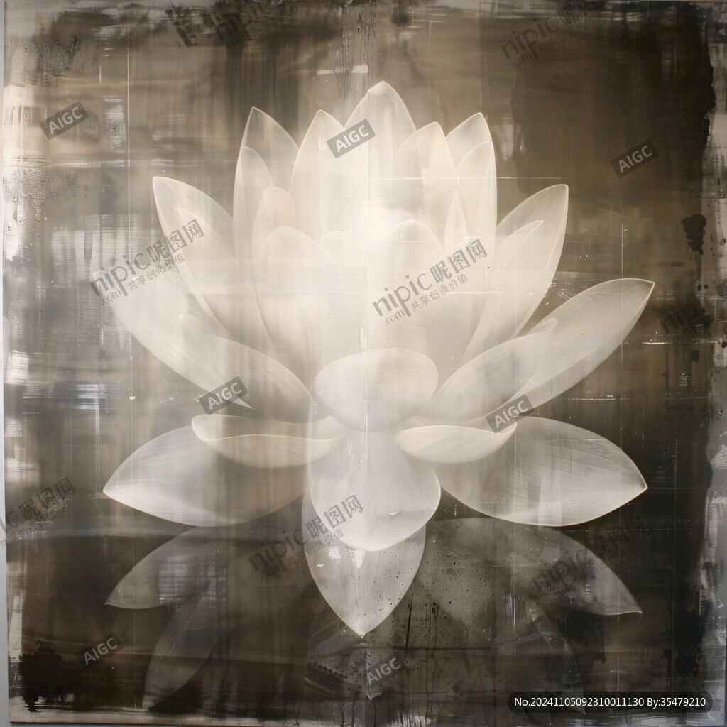 蓮花多重曝光