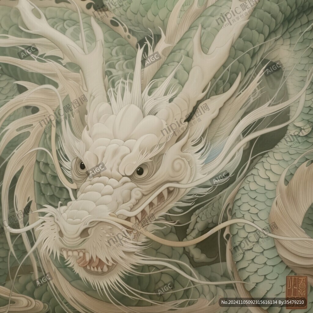 龍包裝插畫