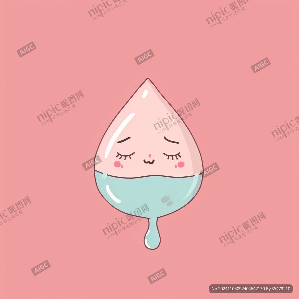 原創卡通小水滴